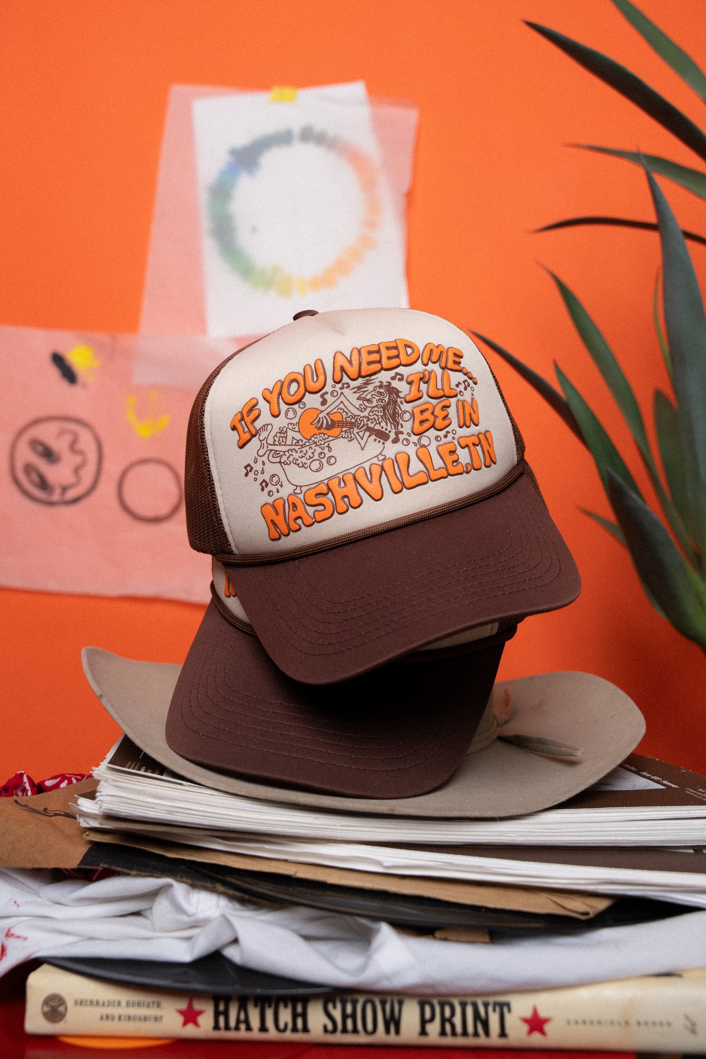 Nashville Trucker Hat - Worn & Haggard