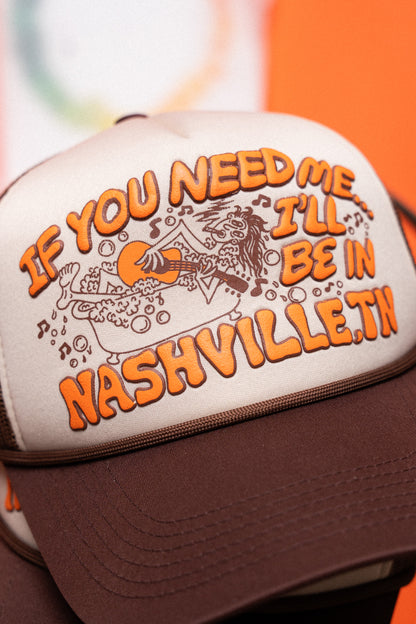 Nashville Trucker Hat - Worn & Haggard