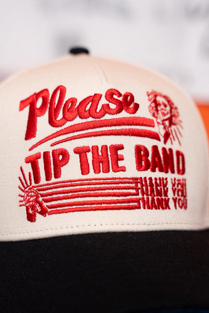 Please Tip the Band Structured Hat - Worn & Haggard