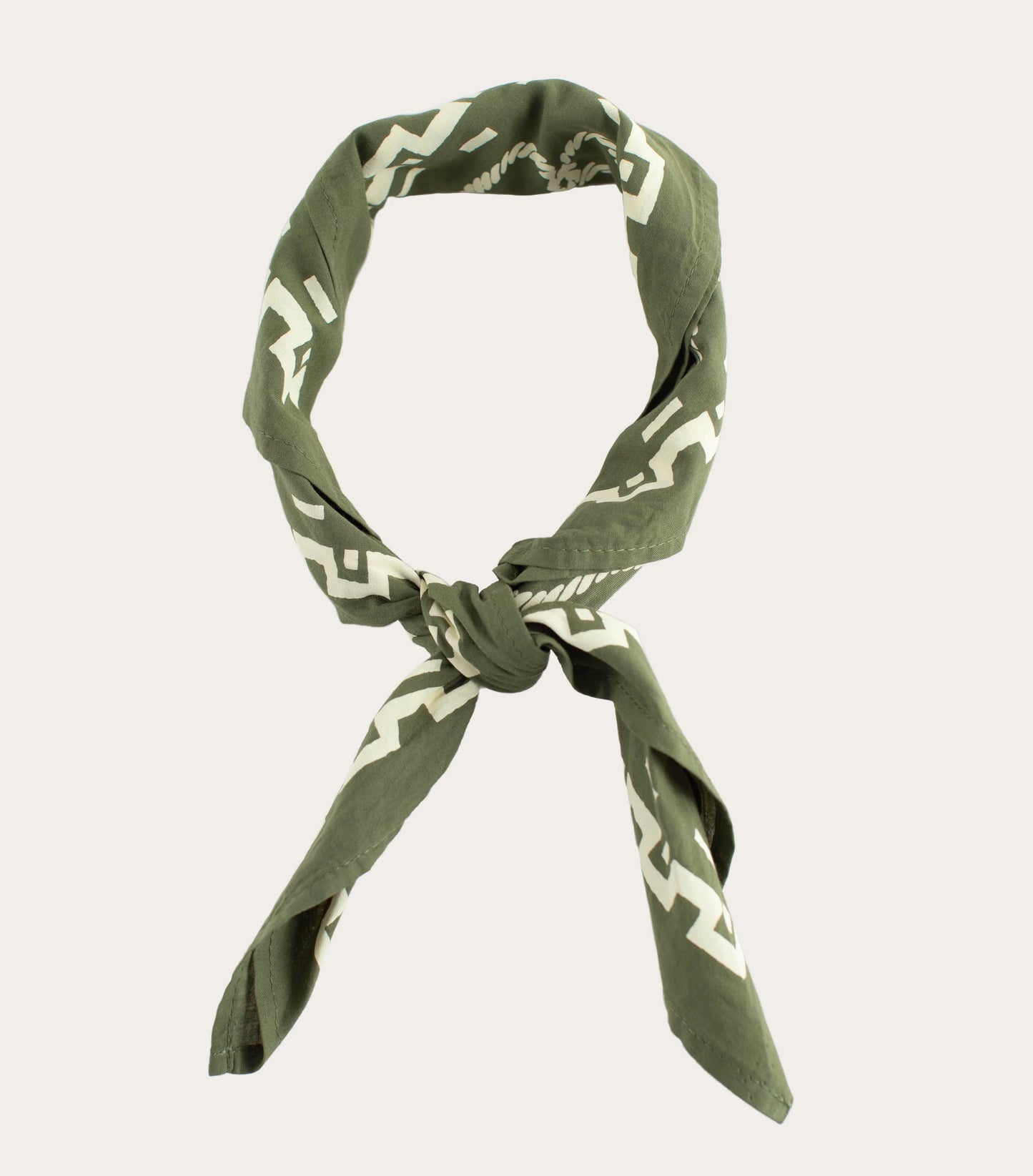 Willie Taylor & Co - Olive Buckin’ Cowboy Japanese Cotton Bandana