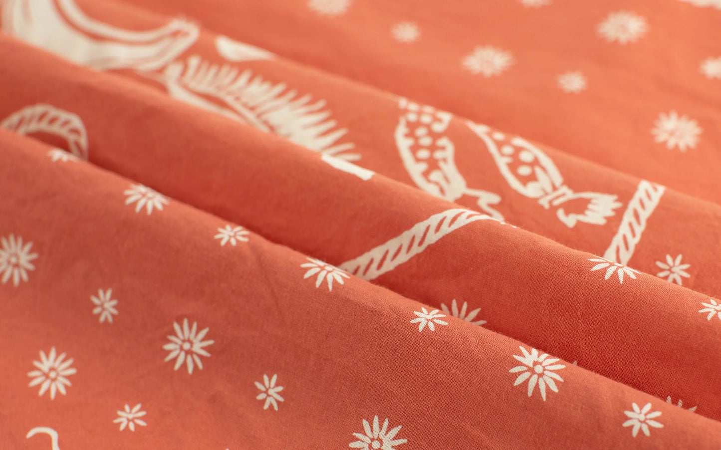Willie Taylor & Co - Sienna Buckin’ Cowboy Japanese Cotton Bandana