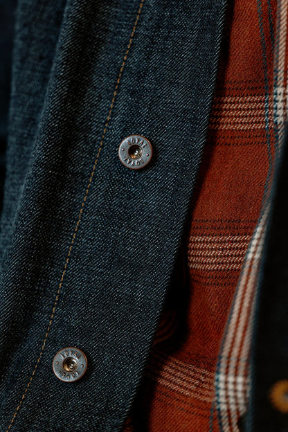 Loyal Stricklin Amos Chore Coat in 15oz Japanese Denim