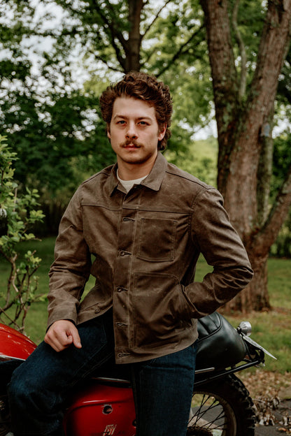 Loyal Stricklin - Wayman Jacket - Dark Oak - Waxed Canvas