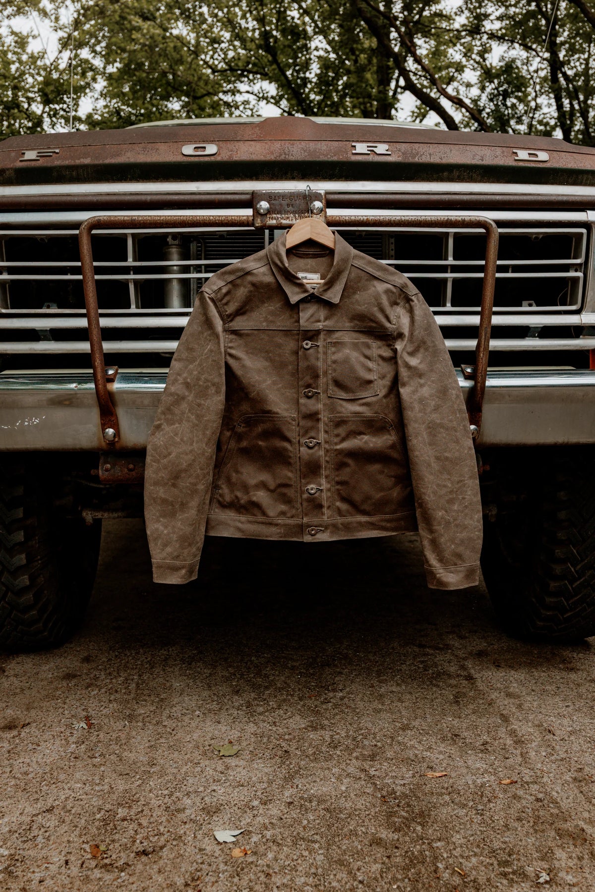 Loyal Stricklin - Wayman Jacket - Dark Oak - Waxed Canvas