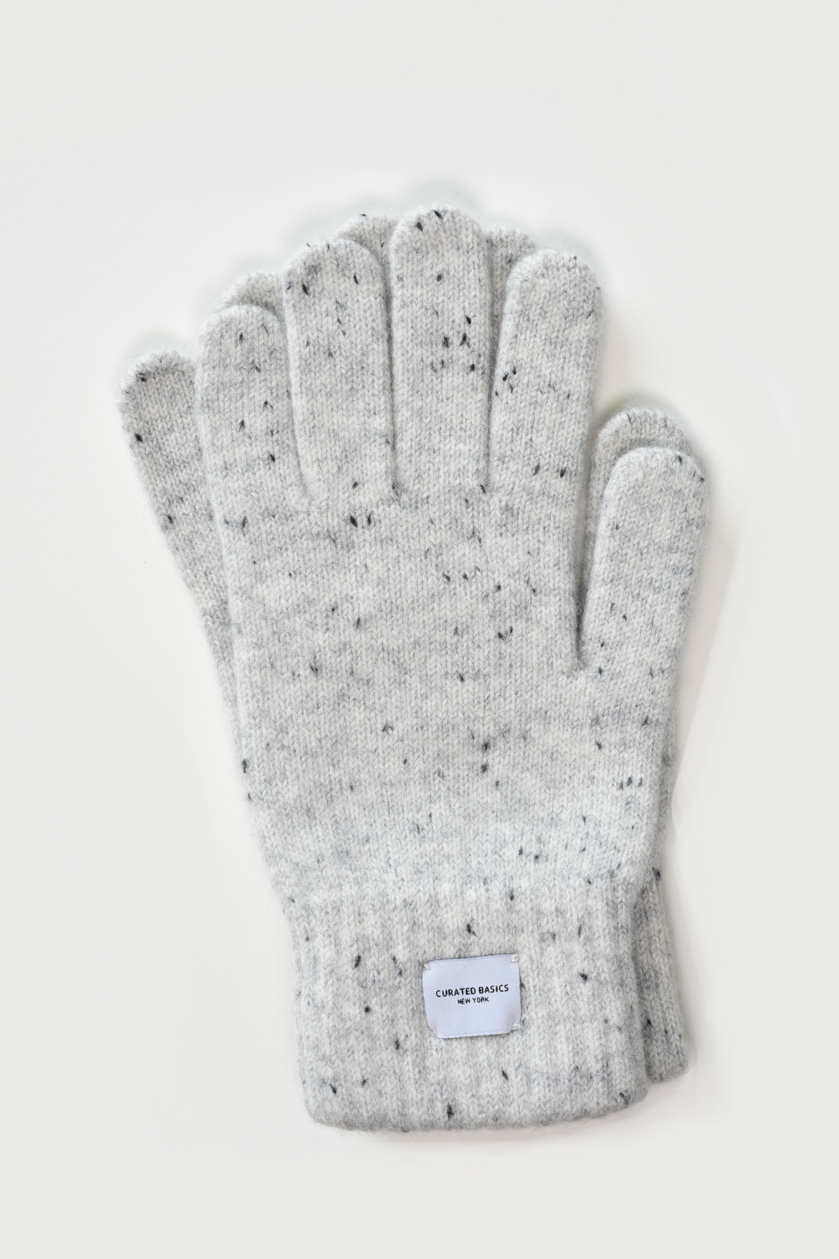 Ribbed Cashmere Wool Knitted Glove