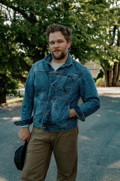 Loyal Stricklin -  Wayman Jacket - Stonewashed Japanese Denim