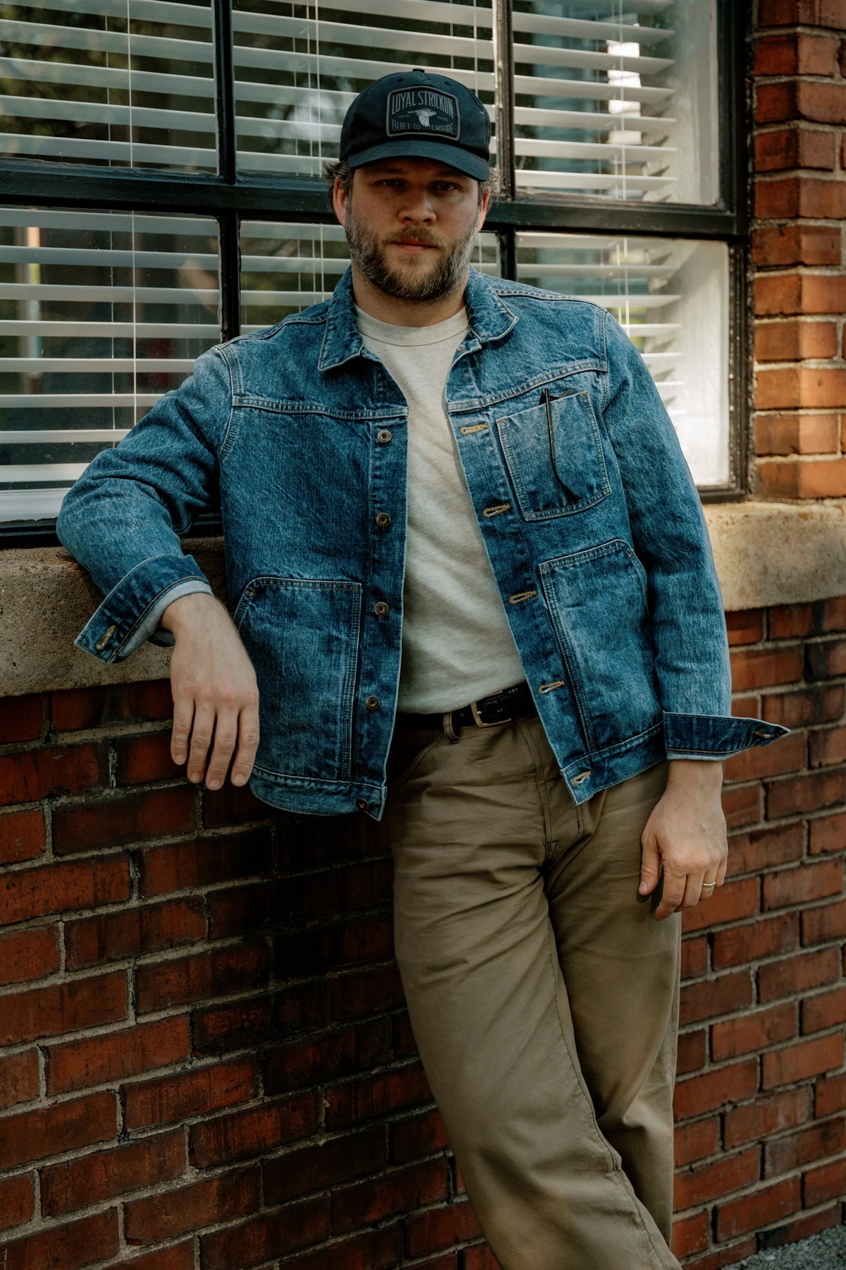 Loyal Stricklin -  Wayman Jacket - Stonewashed Japanese Denim