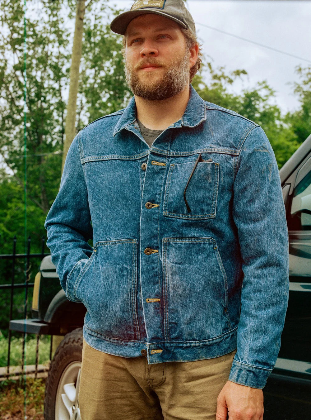 Loyal Stricklin -  Wayman Jacket - Stonewashed Japanese Denim