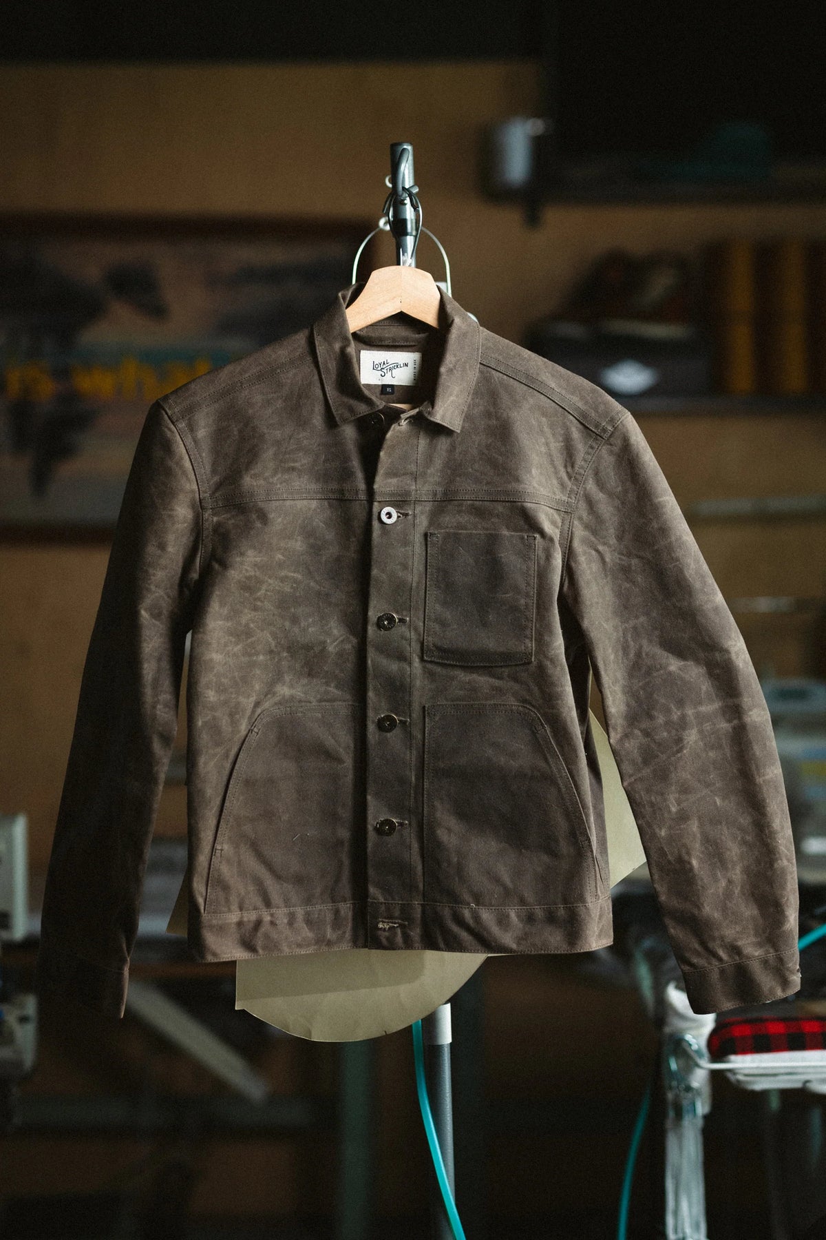 Loyal Stricklin - Wayman Jacket - Dark Oak - Waxed Canvas